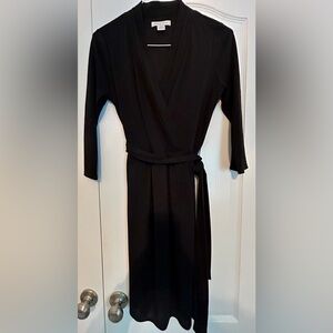 Liz Claiborne wrap dress size medium little black dress